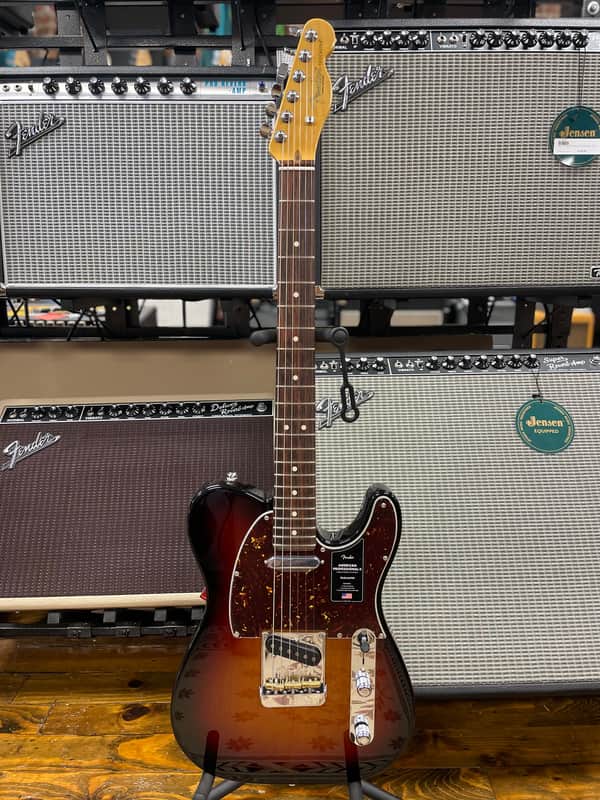 Fender American Professional II Telecaster with Rosewood Fretboard 3-Color Sunburst image 1