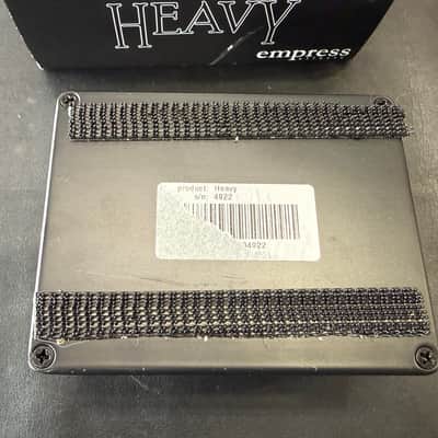 Empress Effects Heavy Dual Channel Distortion Pedal - Black w/box image 8
