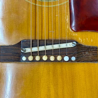 Bob Duley's Gibson J-50 ADJ Acoustic Guitar 1966 - Natural w/ Case image 7