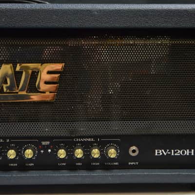 Crate Blue Voodoo BV120H Tube Guitar Amplifier Head 120W USA Amp #21BCJPMB0031 image 4