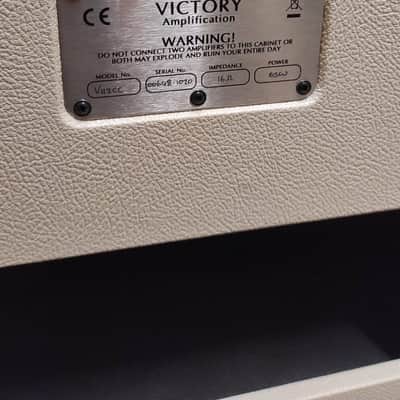 Victory Amps V112-CC 65-Watt 1x12" Guitar Speaker Cabinet 2021 - Present - White image 4