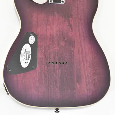 Schecter PT Pro Guitar Trans Purple Burst B-Stock 2272 image 6