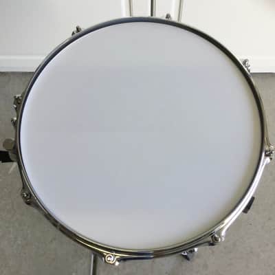 Scott’s custom drums Gold Custom 6 1/2”x14” cherry wood stave snare drum 2024 - Cherry red image 10