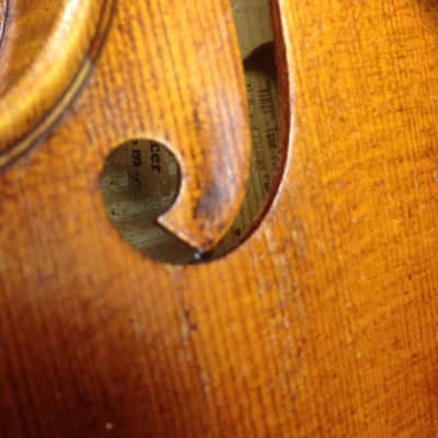 Virzi Tone Producer Violin 1924 Antique gibson loar era 4/4 full size image 9