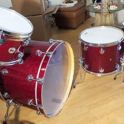 NEW! DW Collector's Series Drum Kit 13,16,18,26  RARE! 26" BASS DRUM $5,800 NEW! image 7