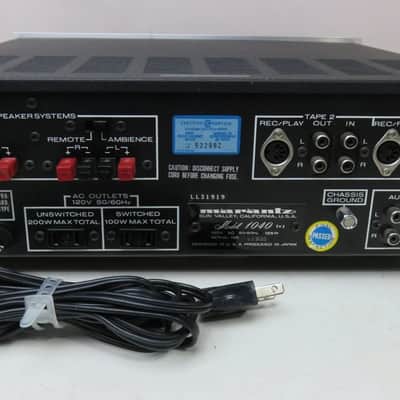 MARANTZ 1040 INTEGRATED AMPLIFIER FULLY SERVICED RECAPPED EXCELLENT CONDITION image 9