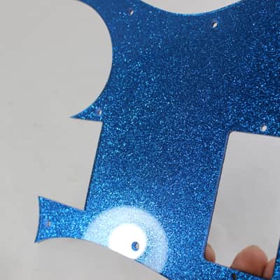 Blue Glitter Sparkle HXX Pickguard fits Ibanez(TM) RG550 Jem  RG image 8