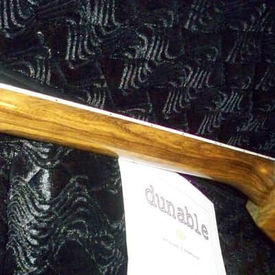 2024 USA Custom Shop Dunable Asteroid Flying V Black Limba Wenge Fretboard Hipshot 25.5 " Scale 7.6 lbs Coffin Case Hardware image 13