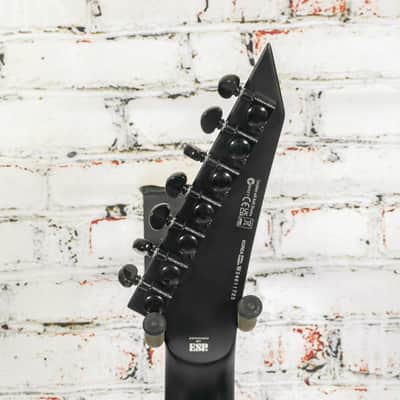 LTD - Deluxe Arrow 1007 - 7-String Electric Guitar - w/ Evertune Bridge - Black  USED Bild 6