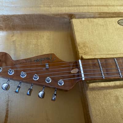 Fender Custom Shop Limited Edition Roasted Pine Stratocaster Closet Classic Desert Sand - AAAA Flamed Neck image 4
