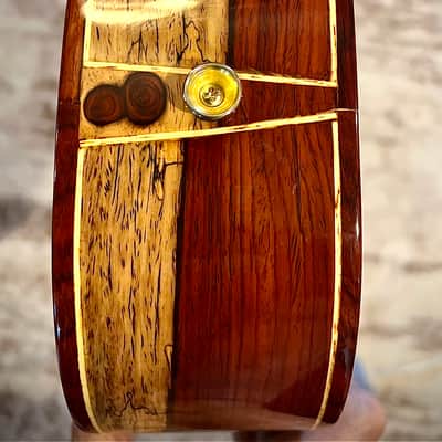 NFC Custom Cocobolo 5-String Tenor Pineapple Ukulele #004 by Nestoe Fuentes image 5