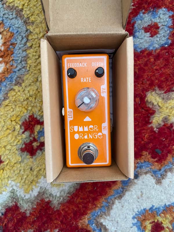 Tone City Summer Orange Phaser 2010s - Orange image 1