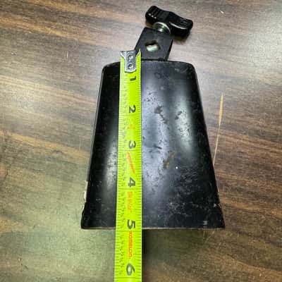 Latin Percussion 5" Cowbell w/LP Mount - Black image 6