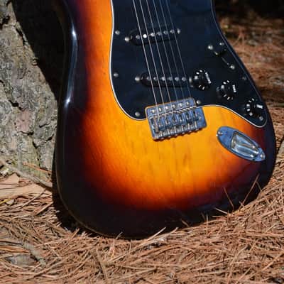 Wooster Custom Guitars S-style Double Cut 2017 Sunburst image 6