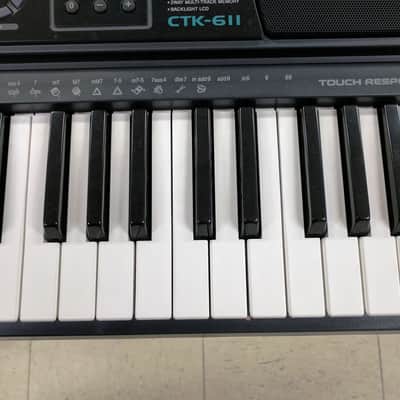 90’s Casio CTK-611 Keyboard, 61 Keys, Touch Sensitive, Drums, MIDI, Polyphonic image 12
