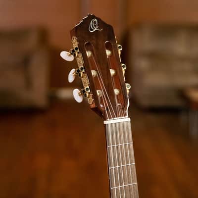 Ortega RCE158SN Performer Series Solid Spruce Top Mahogany Neck Cutaway Nylon 6-String Classical Acoustic-Electric Guitar w/Gig Bag image 23