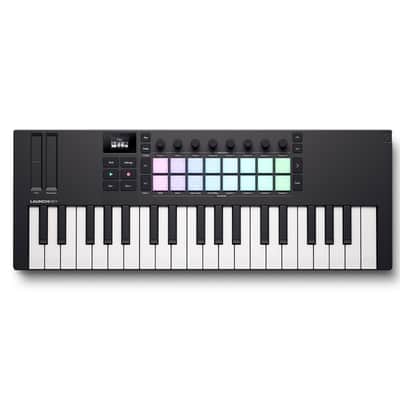 NOVATION Novation Launchkey Mini 37 Mk4 (37-Key Mini USB MIDI Controller) [Free Novation PLAY Software Download] [Includes Steinberg Cubase LE 14!]