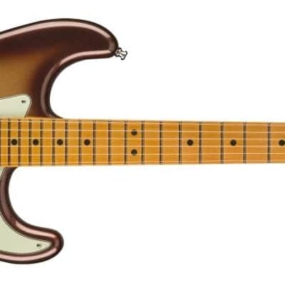 Fender American Ultra Stratocaster with Maple Fretboard 2019 - Present - Mocha Burst image 1
