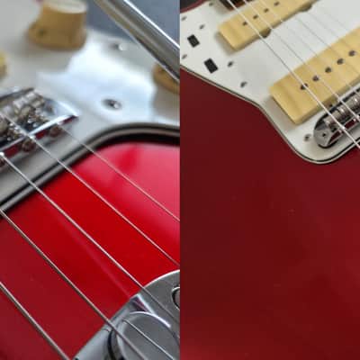 Fender Jazzmaster JM-66 '90s MIJ Candy Apple Red image 19