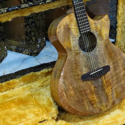 Batiksoul Guitars OM-C Flamed Mango Exclusive Model 2022 image 10
