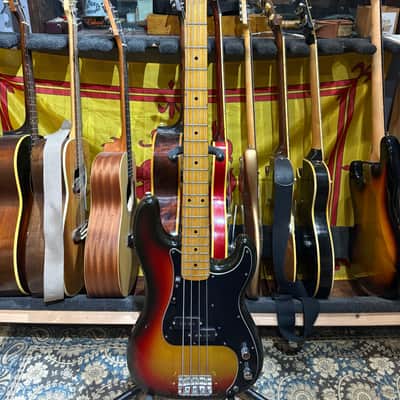 Fender Precision Bass 1976 Natural original vintage USA P | Reverb