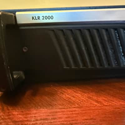 Ashly KLR-2000 2-Channel Power Amplifier 2010 - 2020 - Black / Silver image 3