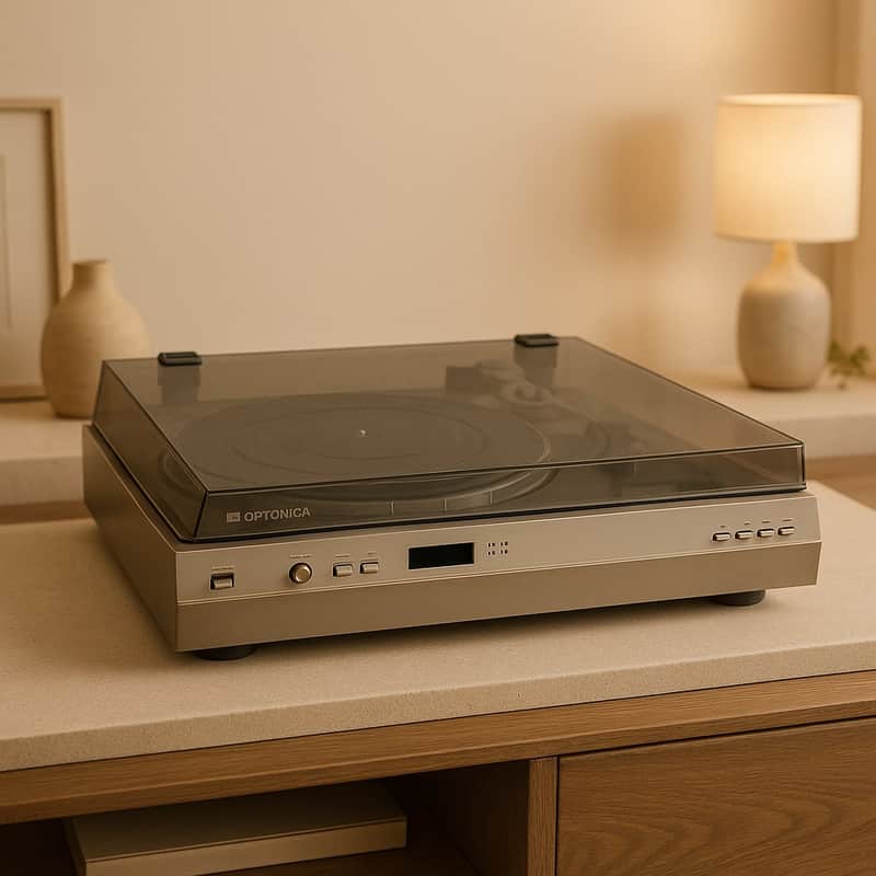 Optonica RP-5100 Rare Vintage Turntable Serviced Warranty Direct Drive Auto