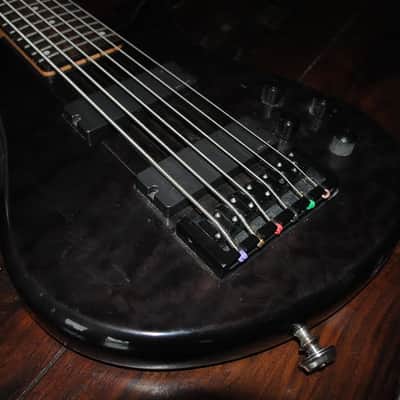 Spector Legend Classic 6-string Bass 2002 Black Quilt image 1