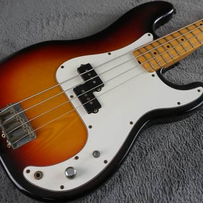 Yamaha PB-400M Precision Bass MIJ Sunburst w/ Hard Case image 8