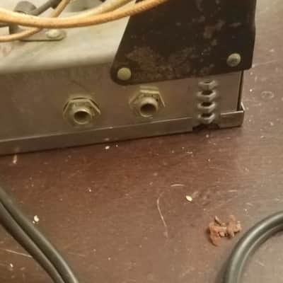 Voice of Music Stereo Tube Preamp Mono Amp 12AX7 Project 6L6 6E5 Guitar 1960 Steel image 11