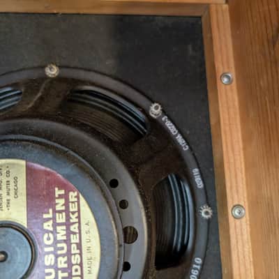 1960's 2x12 Fender USA Guitar Amp Bandmaster Cabinet image 17