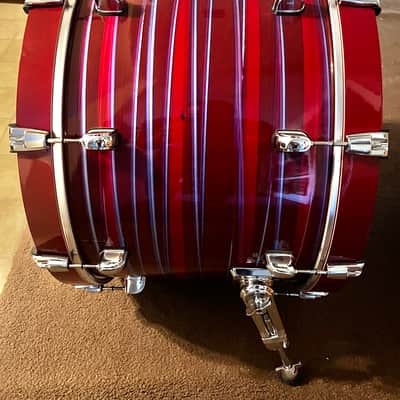 Tama Starclassic Walnut/Birch Bass Drum 22” x 14” in Lacquer Phantasm Oyster 2025 - Lacquer Phantasm Oyster image 7