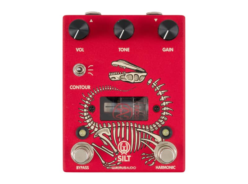 Walrus Audio SILT Harmonic Tube Fuzz Pedal (Red) [USED] image 1