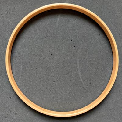 Craviotto 12" Wood Hoops with Red Inlay image 4