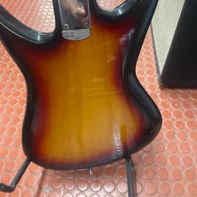 Tiesco (?) ET-460 electric guitar 1960,s - Sunburst image 5