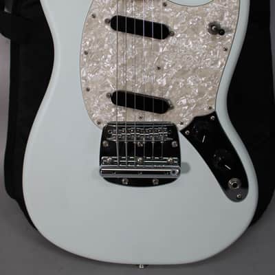 2022 Fender American Performer Mustang Sonic Blue w/ Gigbag image 3