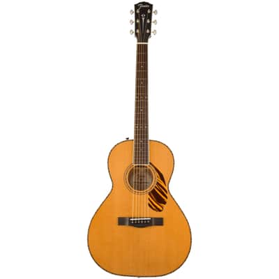 Fender PS-220E Parlor, Natural, Ovangkol Fingerboard image 2