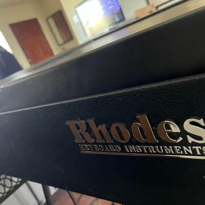 Rhodes Mark II 73 stage piano 1982 - Black image 5