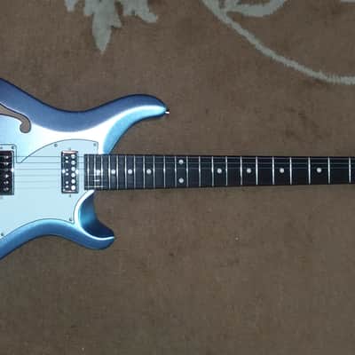 PRS  S2 Vela Semi-Hollow Frost Blue Metallic 2021 image 4