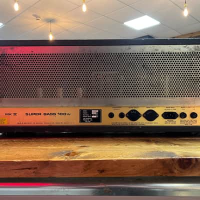 Marshall JCM 800 Bass Series Model 1992 100-Watt Head 1981 image 3