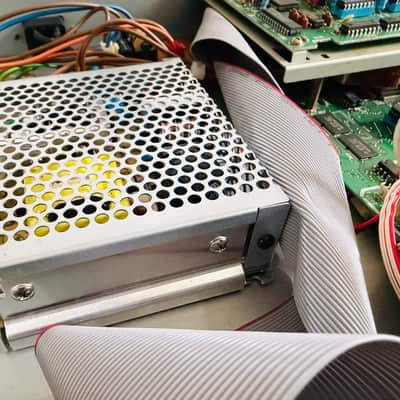 New Drop-in Universal Replacement PSU Power Supply Unit (100V-240V) w complete cable harness for AKAI S3000XL MIDI Stereo Digital Sampler