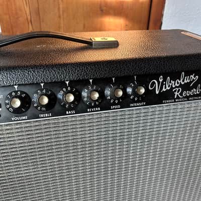 Fender Vibrolux 1966 original Blackface Amp image 3