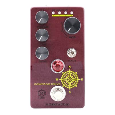 Fuchs Cerberus Plush Tri-Mode Overdrive Guitar Effect Pedal +