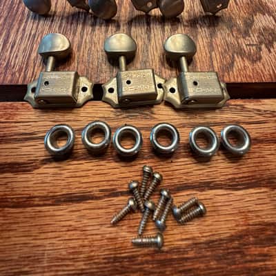 Immagine Gibson Vintage 1960s SG Kluson Deluxe Double Line 3x3 Tuners D-169400 Oval Buttons Rickenbacker - 2