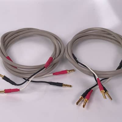 Transparent HP14-2 Speaker Cable 2x5.25ft. 14AWG Banana Terminations (Pair) image 2