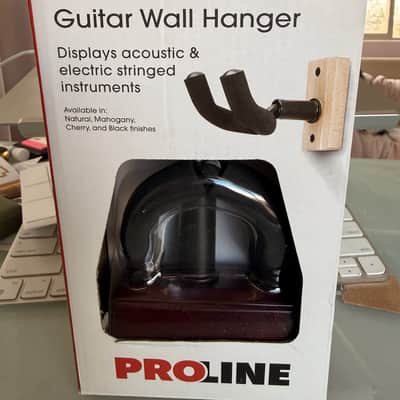 Proline GH1WD Guitar Wall Hanger 2010s - Cherry image 2