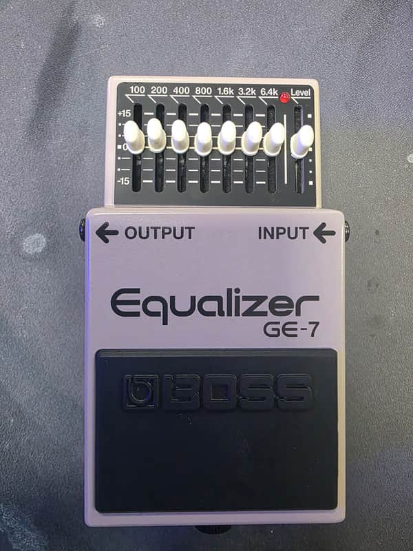 Boss GE-7 Equalizer (Black or Silver Label) 1997 - Present - Grey image 1