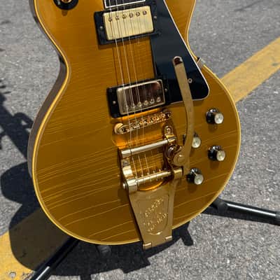 Gibson Custom Shop 1968 Les Paul Custom Double Gold Bigsby Murphy Ultra Light Aged New Unplayed Auth Dlr 10lb 8oz #968 image 1