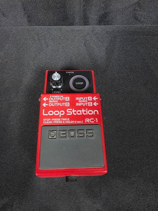 Boss RC-1 Loop Station 2014 - Present - Red image 1