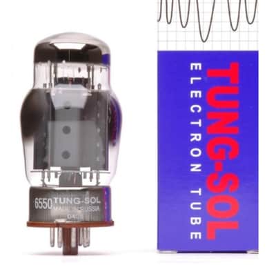 Tung-Sol 6550 Audiophile Power Tube. Brand New with FREE Platinum Matching! image 1